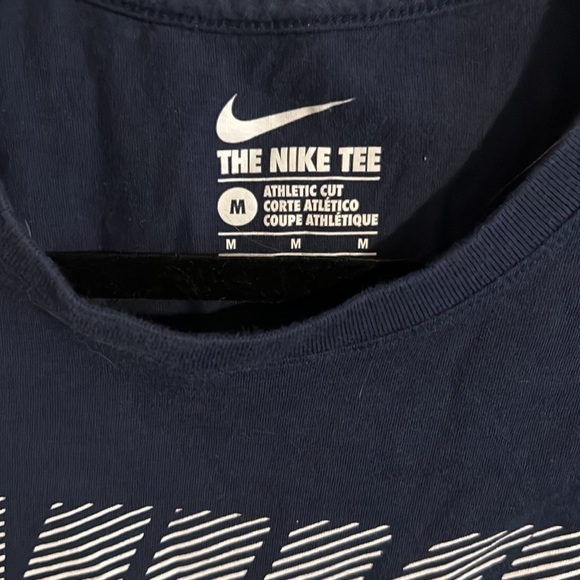 Nike Just Do It T-Shirt. Navy Blue. Size Medium. - Picture 3 of 3